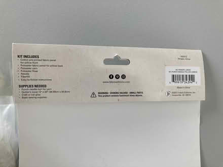 Photo of free Pillow punch needle kit (South/North Attleboro line) #2