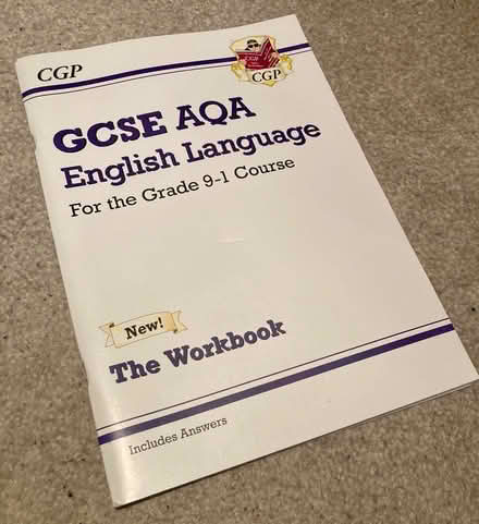 Photo of free GCSE English Language Workbook (Reigate) #1