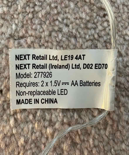 Photo of free String of Heart Shaped Lights (Willington) #2