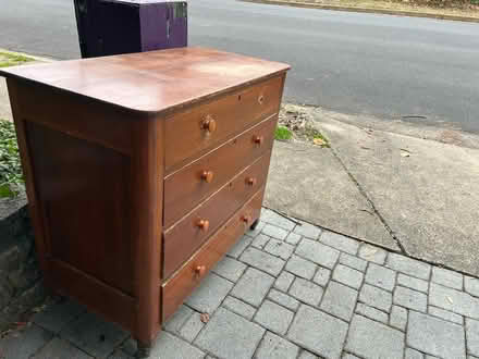 Photo of free Solid Wood 4 Drawer Dresser (Bluemont) #3