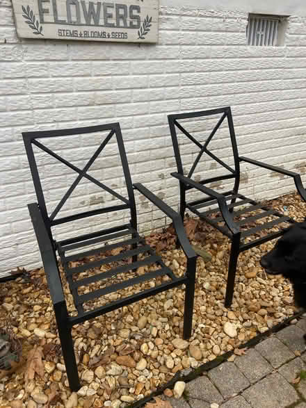 Photo of free Two outdoor chairs and cushions (Annandale, VA) #2