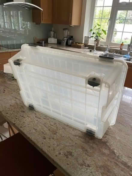 Photo of free Storage box with wheels (The Hockering GU22) #2