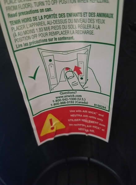 Photo of free Air Wick holder (Streetsville l5m1g7) #2