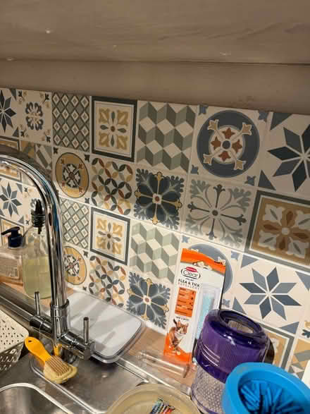 Photo of free Patterned geometric Wall tiles (NN14 3) #1
