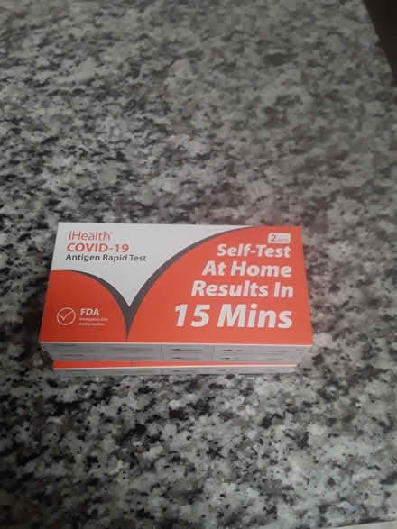 Photo of free 4 Unopened At-Home COVID Test (Waverly) #1
