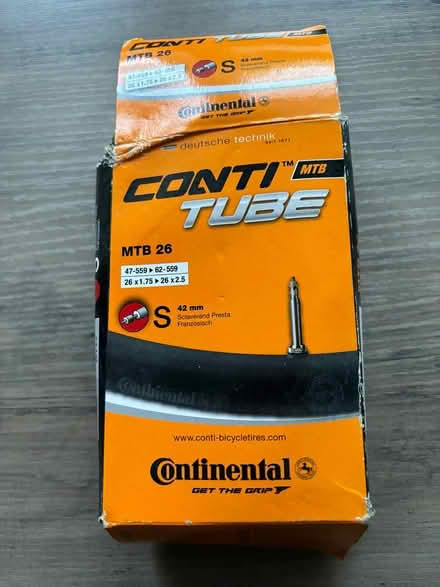 Photo of free Contitube Inner Tube MTB 26 Presta (Waterlooville PO7) #1