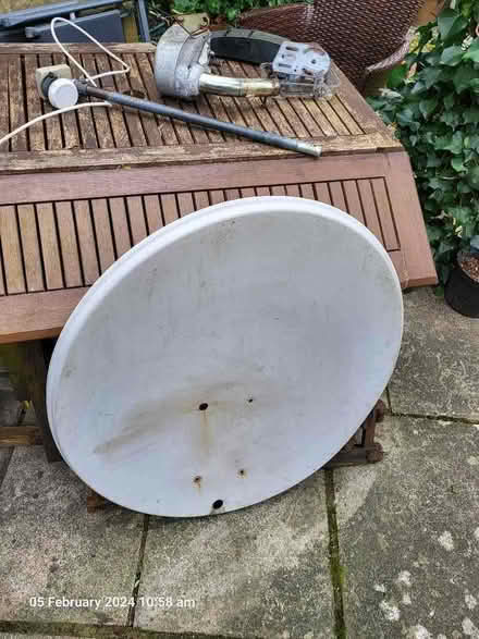 Photo of free Satellite Dish etc (Warminster BA12) #1