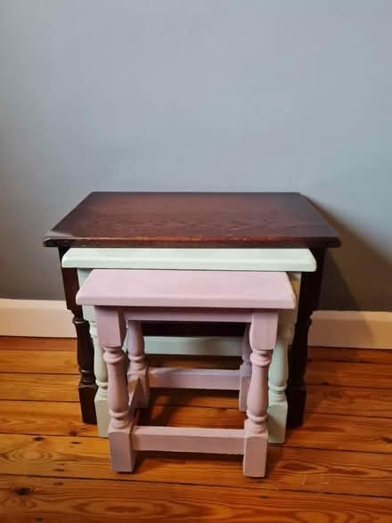 Photo of free Set of 3 nesting tables (Stamford PE9) #1