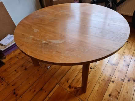 Photo of free Low, circular table and 7 small chairs (Alexandra Park M16) #2