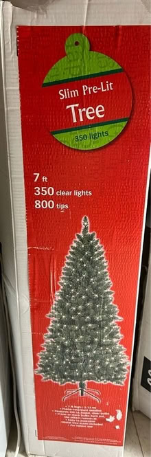 Photo of free 7 Ft Slim Pre-lit Christmas Tree (Smyrna, Vinings, Mableton) #2