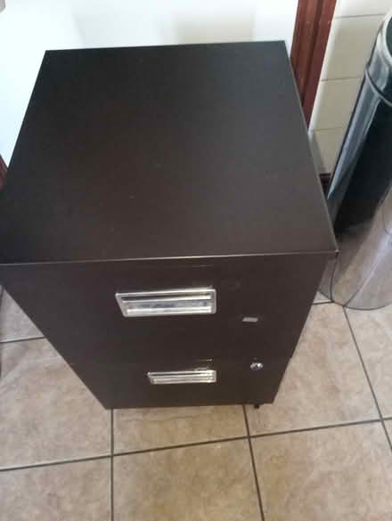 Photo of free Filing cabinet brown (Folksworth, Peterborough) #4