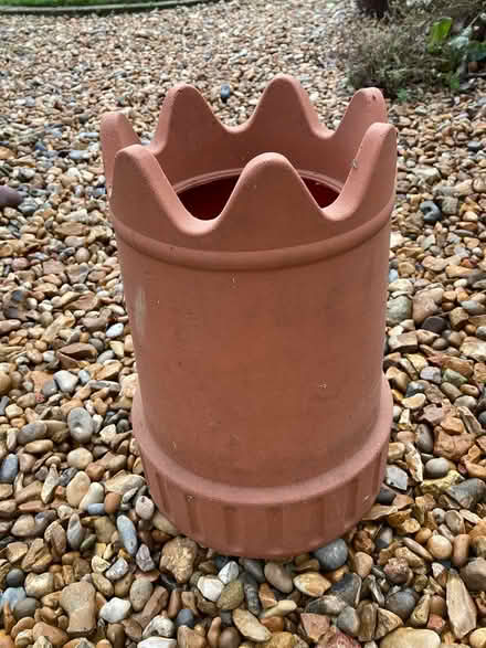 Photo of free Plastic chimney pot plant holder (Chattenden) #1