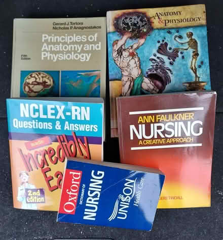 Photo of free 5 old Medical/Nursing bookks (CB4) #1