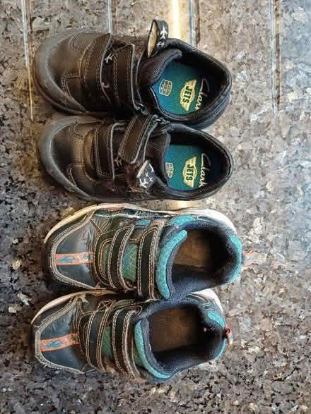 Photo of free Clarks 8.5 F & 9 G boys shoes (Bedford MK41) #1