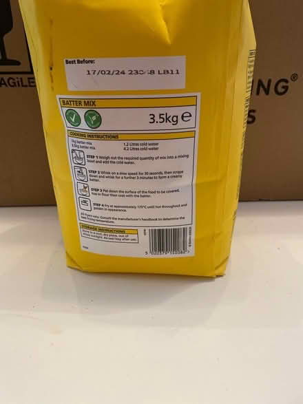 Photo of free 3.5kg batter mix (MK41- Brickhill) #2