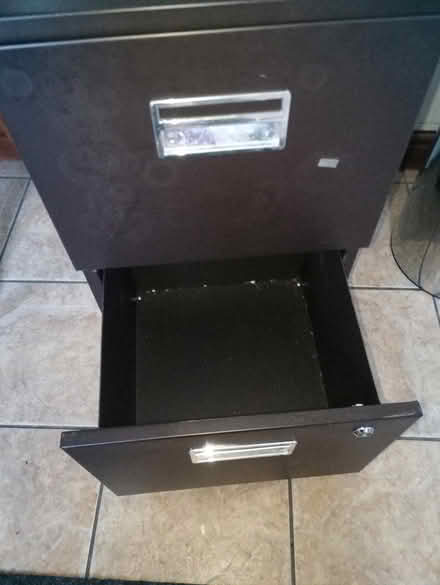 Photo of free Filing cabinet brown (Folksworth, Peterborough) #1