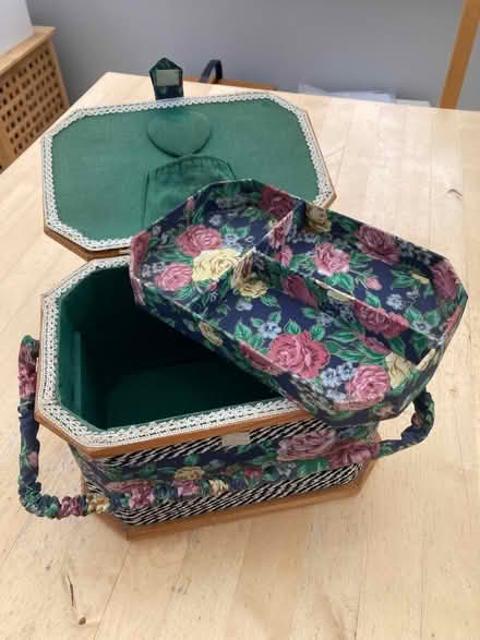 Photo of free Sewing box (Llanhennock NP18) #1