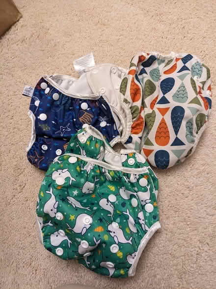 Photo of free 3 reusable swim diapers (Cherry Chase) #1