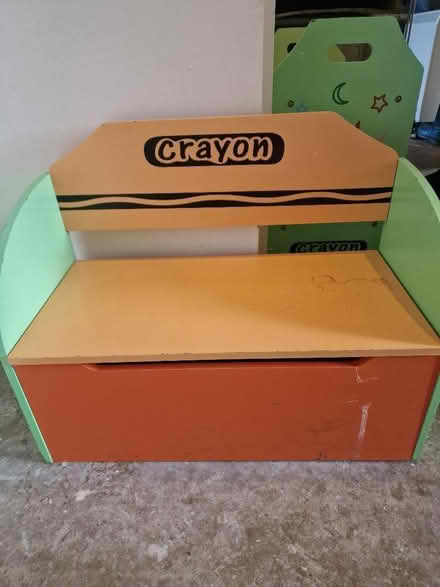 Photo of free Children's bookcase with storage and matching toy box (Lifford B14) #1