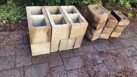 Photo of free Cinder block & Retaining block (Sprague HS) #1