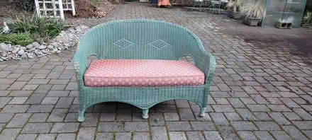 Photo of free Wicker Loveseat (Sprague HS) #1