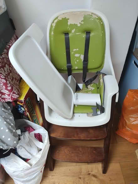 Photo of free Adjustable seat height high chair (SE6) #4