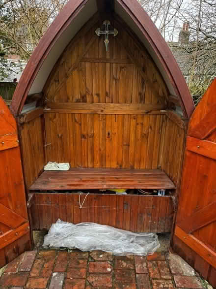 Photo of free Small wooden garden storage (Thorpe St Andrew NR7) #2
