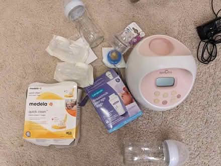 Photo of free Breast pump, bottles, etc (Cherry Chase) #1