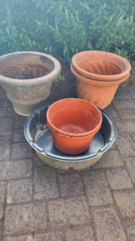 Photo of free Assorted Large Garden Pots (Sprague HS) #1