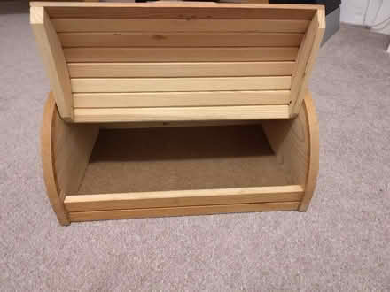 Photo of free Wooden bread bin (Stirling FK9) #2