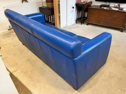 Photo of free 3 seater leather sofa (Wirksworth DE4) #3