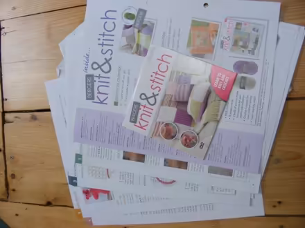 Photo of free knitting /crochet guide and DVD (Bath & North East Somerset BS31) #1