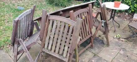 Photo of free Outdoor garden table and chairs (Stretford M32) #3