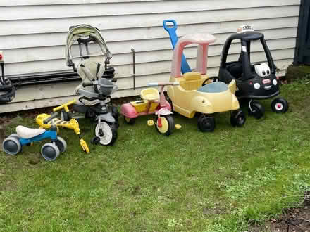 Photo of free Six ride on toddler outdoor toys (Doddington ME9) #1