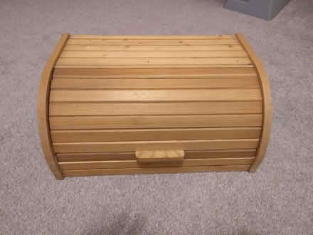 Photo of free Wooden bread bin (Stirling FK9) #1