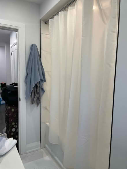 Photo of free Bathroom curtain (Grimsby) #2