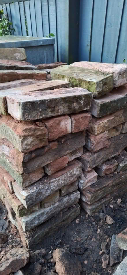 Photo of free Used bricks - with some mortar on (Solihull, West Midlands B92) #2