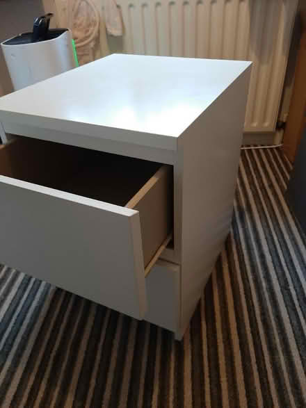 Photo of free IKEA Malm bedside table (Breadsall, Derby) #2