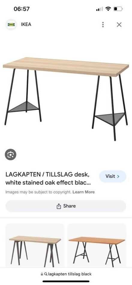 Photo of free Ikea desk (CR2) #2