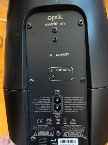 Photo of free Polk Mini Magnifier Subwoofer (Bay Ridge) #3