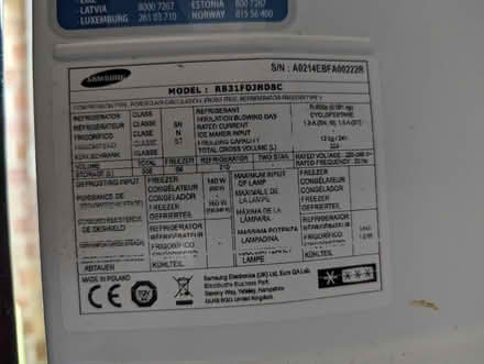 Photo of free Samsung fridge freezer (KT20) #1
