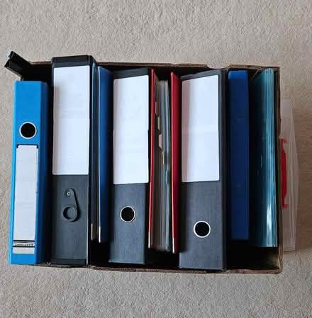 Photo of free Various A4 hard folders (Leckhampton GL53) #1