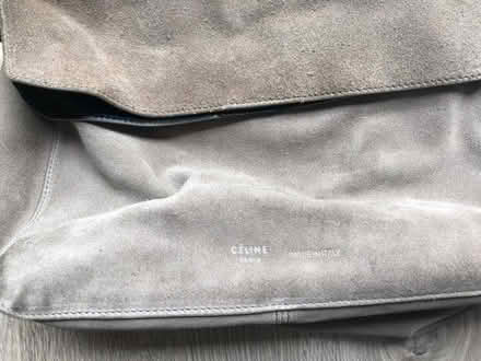 Photo of free Grey suede bag (Honor Oak SE23) #1
