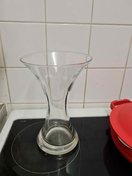 Photo of free Glass vase 26cm high (Near Holborn/Rosebery Ave) #1