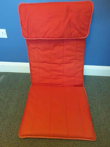 Photo of free Ikea Poang Cushion with Red Cover (KT1 The Triangle) #1