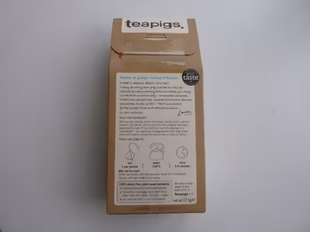 Photo of free Box of Teapigs Lemon & Ginger tea bags (Rhydycroesau SY10) #2