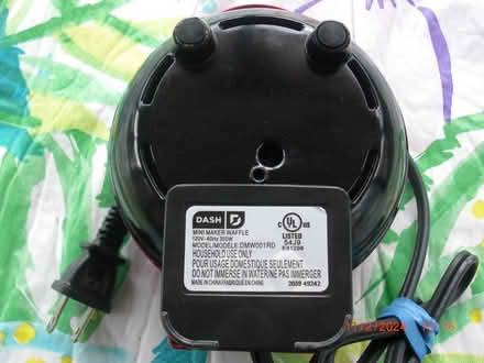 Photo of free Mini waffle maker (Lancaster, South west side.) #3