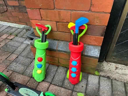 Photo of free Child bike, scooter and golf set (Stockport) #3