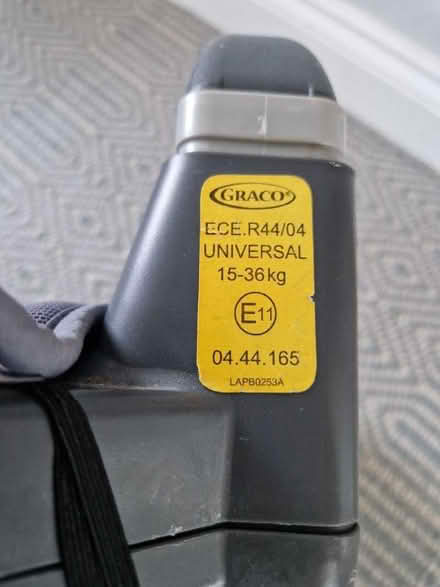 Photo of free Car seat (Theale RG7) #1