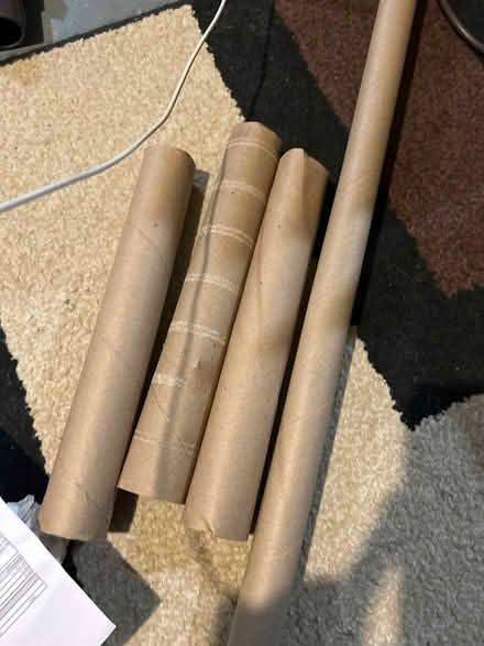 Photo of free Cardboard Rolls (Ottawa) #1